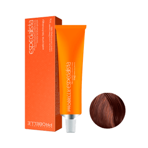 Coloração Probelle Especialista 6.7 Louro Escuro Marrom 50g