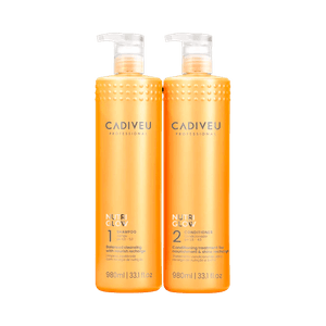 Kit Cadiveu Nutri Glow Shampoo + Condicionador 980ml