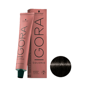 Coloração Igora Color10 5.12 Castanho Claro Cinza Fumê 60g