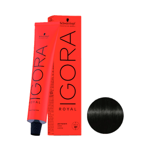 Coloração Igora Royal 1.0 Preto Natural 60g