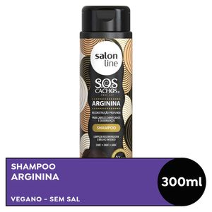 Shampoo Salon Line SOS Cachos Arginina 300ml