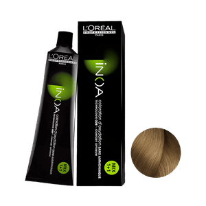 Coloração L'Oréal Professionnel Inoa 8.13 Louro Claro Cinza Dourado 60g
