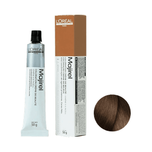 Coloração L'Oréal Professionnel Majirel 7.8 Louro Marrom Natural Luminoso 50g