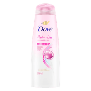 Shampoo Dove Hidra-Liso com tecnologia de hidratação 400ml