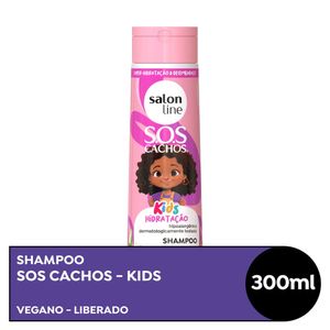 Shampoo Salon Line SOS Cachos Kids Hidratação 300ml