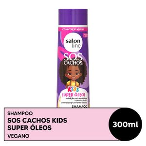 Shampoo Salon Line SOS Cachos Kids Nutrição em Ação 300ml