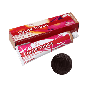 Tonalizante Wella Color Touch Pure Naturals 4.0 Castanho Médio 60g