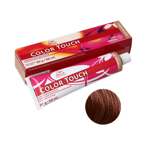 Tonalizante Wella Color Touch Deep Browns 7.73 Loiro Médio Marrom Dourado 60g