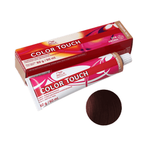 Tonalizante Wella Color Touch Deep Browns 4.77 Castanho Médio Marrom Intenso 60g