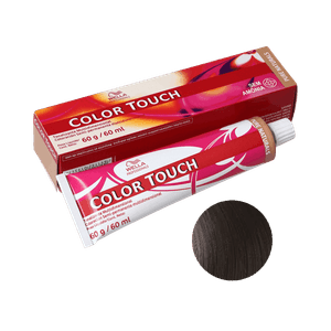 Tonalizante Wella Color Touch Deep Browns 5.71 Castanho Claro Marrom Acinzentado 60g