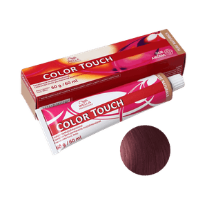 Tonalizante Wella Color Touch Vibrant Reds 55.54 Castanho Claro Intenso Acaju Avermelhado 60g