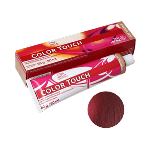 Tonalizante Wella Color Touch Vibrant Reds 66.45 Louro Escuro Intenso Vermelho Acaju 60g