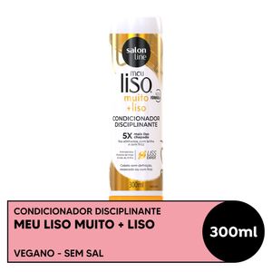 Condicionador Salon Line Meu Liso Muito + Liso 300ml