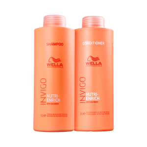 Kit Wella Professionals Invigo Nutri-Enrich Shampoo + Condicionador 1000ml