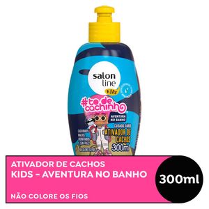 Ativador de Cachos Salon Line #todecachinho Kids Aventura no Banho 300ml