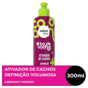 Ativador de Cachos Salon Line Todecachos Hidra Definição Volumosa 300ml