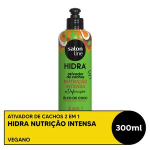 Ativador Salon Line Cachos Hidra Nutrição Intensa 300ml