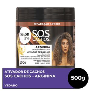 Ativador de Cachos Salon Line Reconstrução 500g