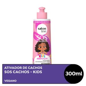 Ativador de Cachos Salon Line SOS Kids 300ml