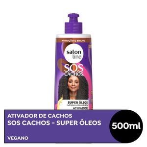 Ativador de Cachos Salon Line SOS Nutritivo 500ml