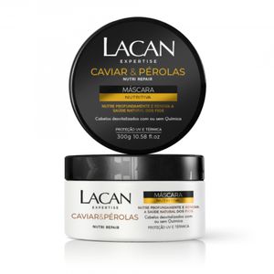 Máscara Capilar Lacan Nutri Repair Caviar & Pérolas 300g