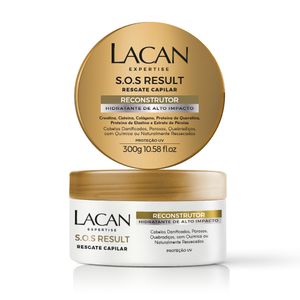 Resgate Capilar Lacan SOS Result Hidratante Alto Impacto 300g