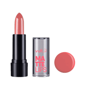 Batom Matte Vult Lips Castanho