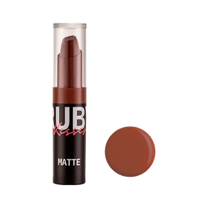 Batom Matte Ruby Kisses Rosy Brown