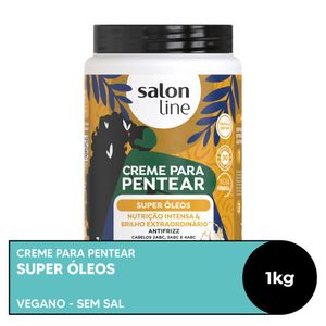 Creme para Pentear Salon Line Super Óleos 1000ml