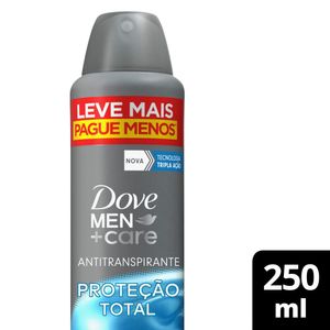 Antitranspirante Aerosol Dove Men+Care Proteção Total 250 ml