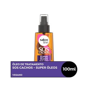 Óleo de Tratamento SOS Cachos Super Óleos Salon Line 100ml