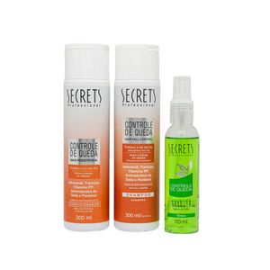 Kit Shampoo + Condicionador Secrets Controle de Queda