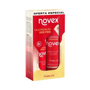 Kit Vitay Novex Cicatrização dos Fios Shampoo + Condicionador 200ml