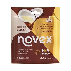 Sachê de Creme de Tratamento Novex Óleo de Coco 30g