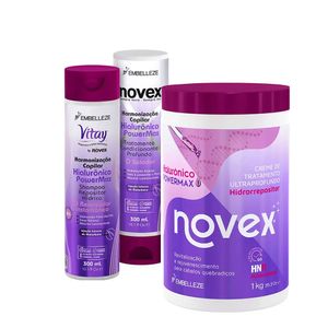 Kit Novex PowerMax Harmonização 3 itens