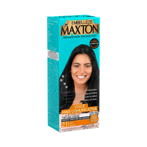 Coloração Maxton Kit 2.1 Preto Especial