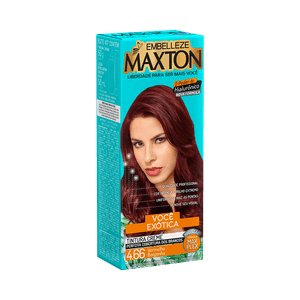Coloração Maxton Kit 4.66 Vermelho Borgonha