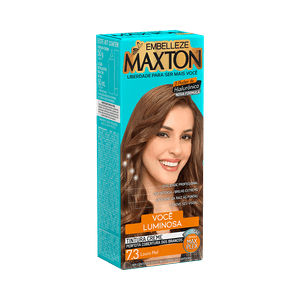 Coloração Maxton Kit 7.3 Louro Mel