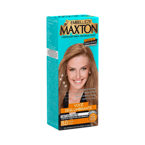 Coloração Maxton Kit 8.0 Louro Claro
