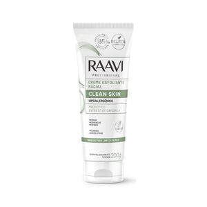 Creme Esfoliante Facial Raavi Clean Skin 200g