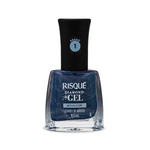 Esmalte Risqué Diamond Gel Sorbet de Mirtilo Metálico