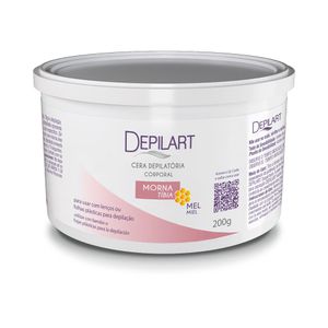 Cera Depilatória Morna Depilart Mel 200g