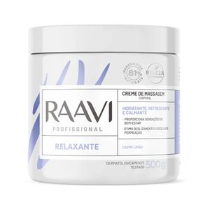 Creme de Massagem Raavi Corporal Relaxante 500g