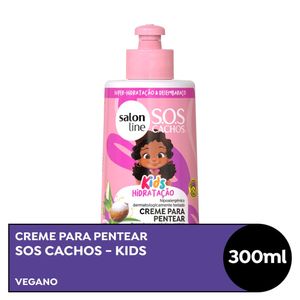 Creme para Pentear Salon Line SOS Cachos Kids Hidratação 300ml