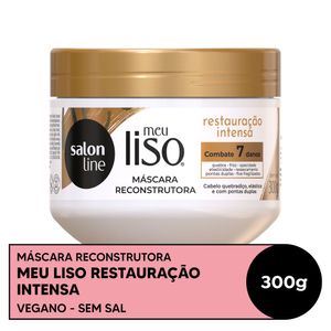 Máscara Salon Line Meu Liso Restauração Intensa 300g