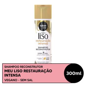 Shampoo Salon Line Meu Liso Restauração Intesa 300ml