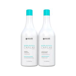 Kit Richée Shampoo+Condicionador  Lavatorio Ab Bioplastica 1l