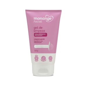 Gel de Limpeza Monange Facial Anti-Ressecamento com Ácido Hialurônico e Niacinamida 120g