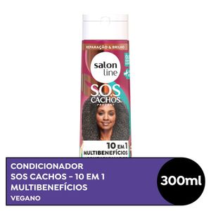 Condicionador Salon Line SOS Cachos + Poderosos 300ml