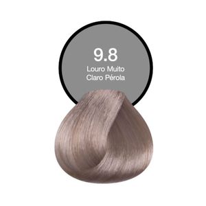 Coloração Creme Permanente Acquaflora 9.8 Louro Muito Claro Pérola  60ml